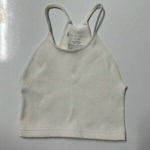 Ribbed longline bralette